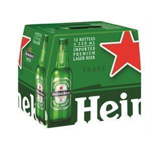 HEINEKEN LAGER (BOTTLES)