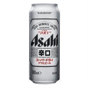 ASAHI SUPER DRY 500ML/CAN