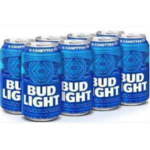 BUD LIGHT 8 PK CAN