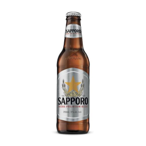SAPPORO DRAFT 341ML/12BTL