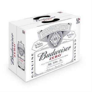BUD ZERO 12CANS