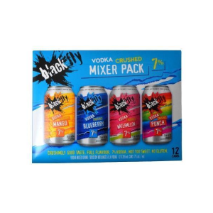 BLACK FLY  CRUSHED MIXER 12PACK