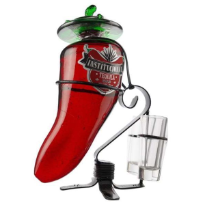 CHILE PEPPER WITH STAND-TEQUILA