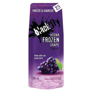 BLACK FLY VODKA FROZEN GRAPE POUCH